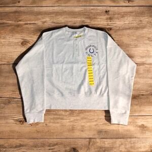 NFL Team Apparel Women's Indianapolis Colts Button Embroidered Long Sleeve M